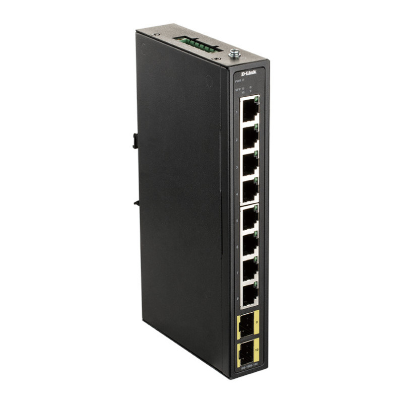 D-Link DIS-100G-10S switch di rete Gestito Gigabit Ethernet (10/100/1000) Nero