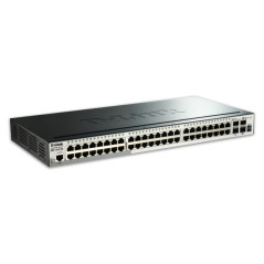 D-Link DGS-1510-52X switch di rete Gestito L3 Gigabit Ethernet (10/100/1000) 1U Nero