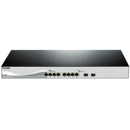 D-Link DXS-1210-10TS switch di rete Gestito L2/L3 10G Ethernet (100/1000/10000) 1U Nero, Argento