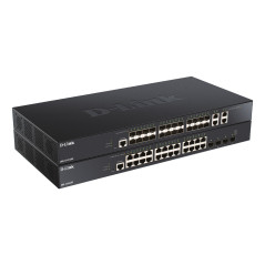 D-Link DXS-1210-28S switch di rete Gestito L2 L3 10G Ethernet (100 1000 10000) 1U Nero