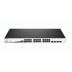 D-Link DGS-1210-28MP E switch di rete Gestito L2 Gigabit Ethernet (10 100 1000) Supporto Power over Ethernet (PoE) 1U Nero,