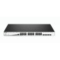 D-Link DGS-1210-28MP/E switch di rete Gestito L2 Gigabit Ethernet (10/100/1000) Supporto Power over Ethernet (PoE) 1U Nero,