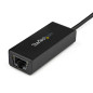 StarTech.com Adattatore da USB 3.0 a Gigabit Ethernet per Windows e Mac - Convertitore di rete NIC 10/100/1000 - Adattatore di