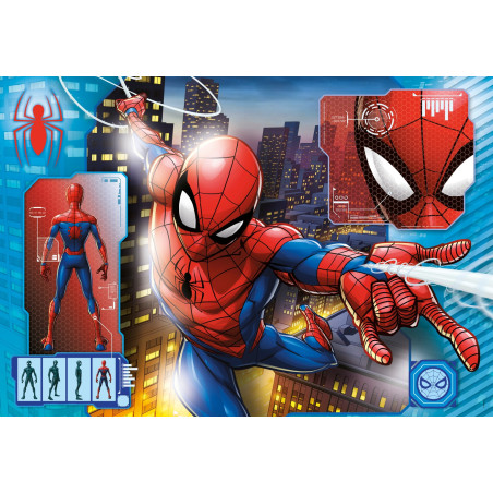 Clementoni Spider-Man Puzzle 104 pz Cartoni