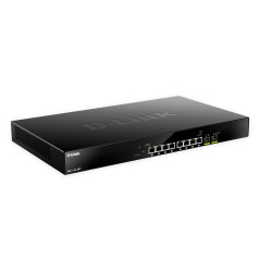 D-Link DMS-1100-10TP switch di rete Gestito L2 2.5G Ethernet (100 1000 2500) Supporto Power over Ethernet (PoE) 1U Nero