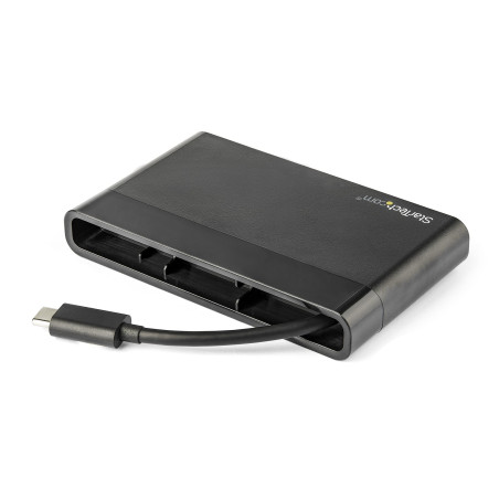 StarTech.com Adattatore multiporta USB C con HDMI, VGA, Gigabit Ethernet e USB 3.0 - Mini dock hub USB C a HDMI 4K o VGA 1080p