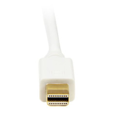 StarTech.com Cavo convertitore adattatore Mini DisplayPort a DVI da 1,8 m – Mini DP a DVI 1920x1200 - Bianco