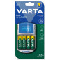 Varta LCD charger AA & AAA (Batterie ricaricabili NiMH incl. 4x AA 2600 mAh accu & AC adattatore & 12 V adattatore & cavo