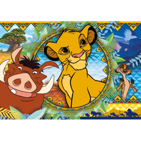 Clementoni Lion King Puzzle 104 pz Cartoni