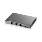 Zyxel GS1350-18HP-EU0101F switch di rete Gestito L2 Gigabit Ethernet (10/100/1000) Supporto Power over Ethernet (PoE) Grigio