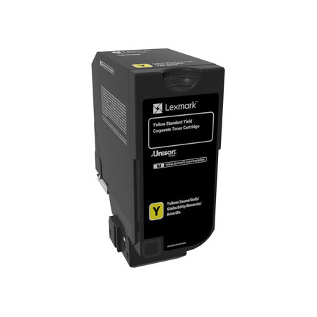 Lexmark 74C2SYE cartuccia toner 1 pz Originale Giallo