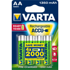 Varta Ready2Use HR06 1350 mAh Batteria ricaricabile Stilo AA Nichel-Metallo Idruro (NiMH)