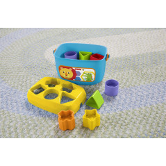 Fisher-Price Blocchi Assortiti, Giocattolo Impilabile per Bambini 6+ Mesi