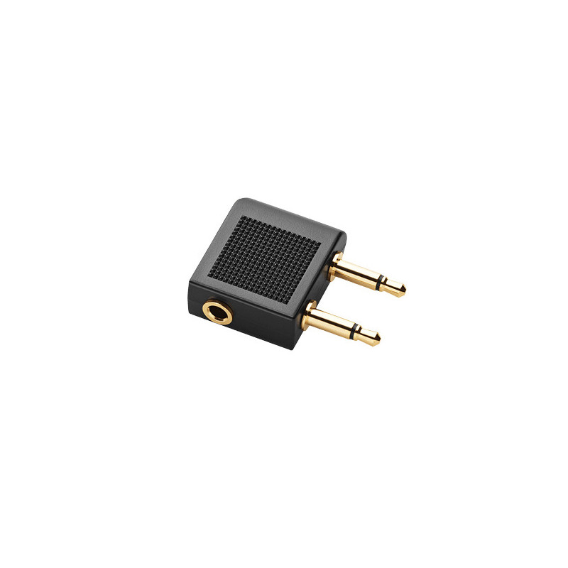 Jabra 14101-43 adattatore per inversione del genere dei cavi 2x 3.5 mm 3,5 mm Nero