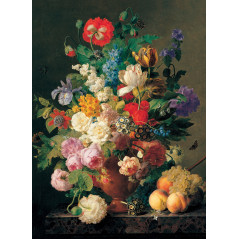 Clementoni Van Dael: Vase de Fleur Puzzle 1000 pz Arte