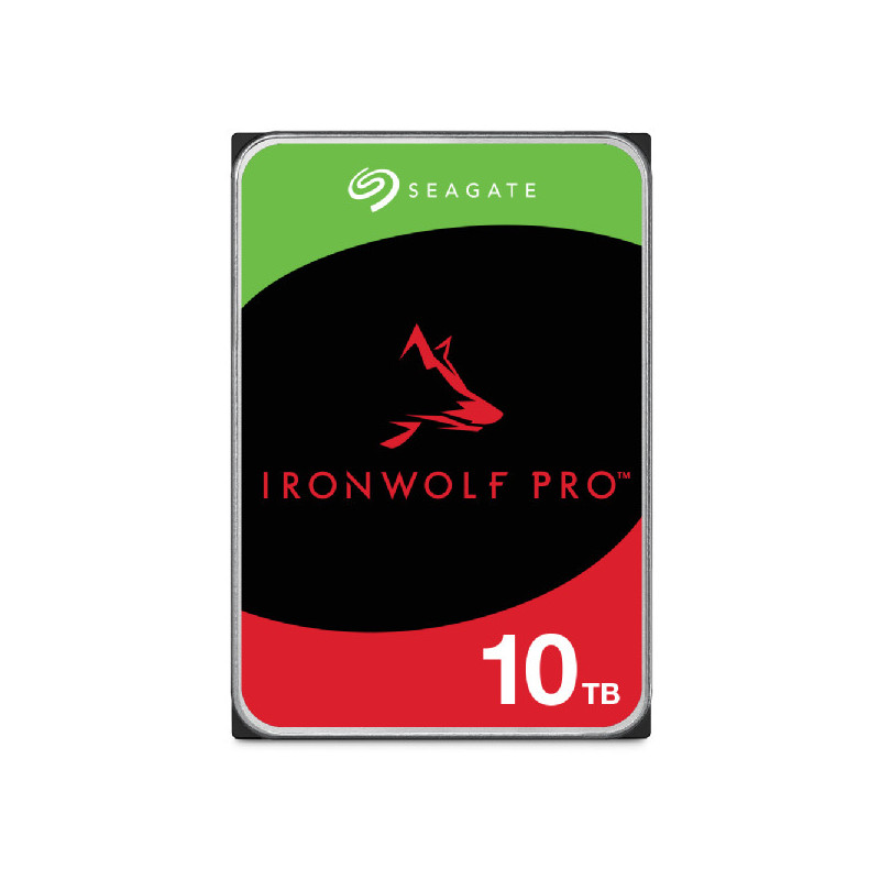 Seagate IronWolf Pro ST10000NT001 disco rigido interno 10 TB 7200 Giri/min 256 MB 3.5"