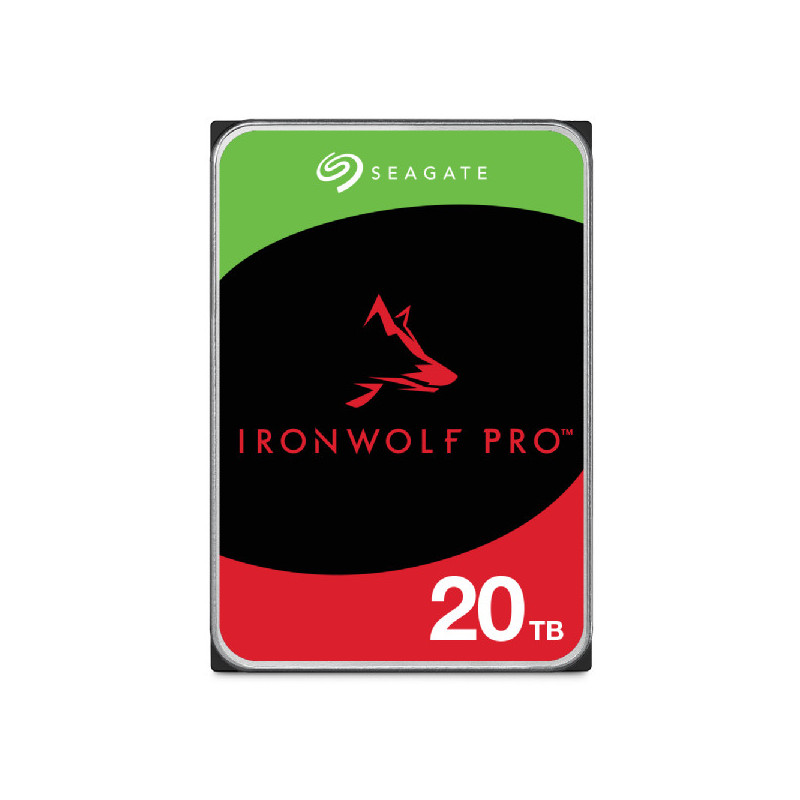 Seagate IronWolf Pro ST20000NT001 disco rigido interno 20 TB 7200 Giri/min 256 MB 3.5"