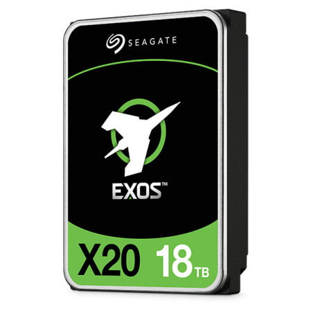 Seagate Enterprise Exos X20 disco rigido interno 18 TB 7200 Giri/min 3.5" Serial ATA III