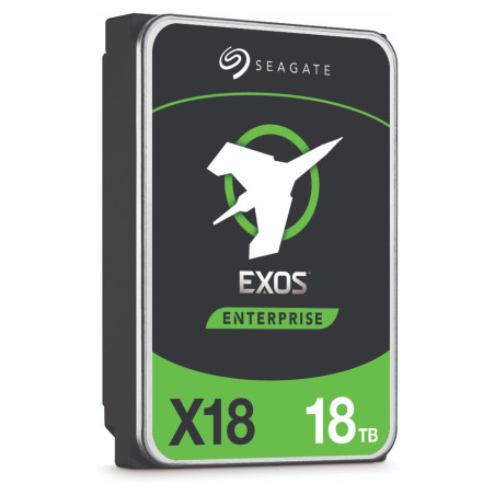 Seagate Exos X18 disco rigido interno 18 TB 7200 Giri/min 256 MB 3.5" Serial ATA III