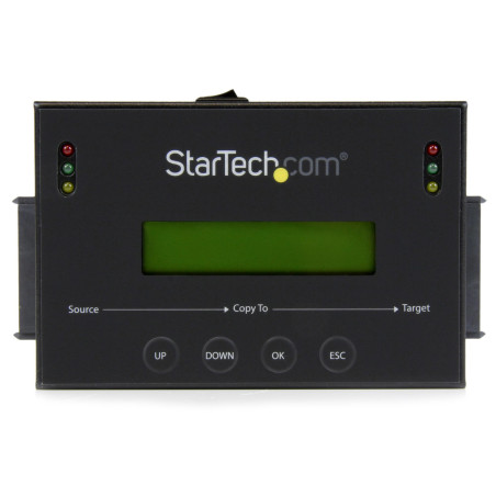 StarTech.com Docking Station per Hard Disk 1:1 - Duplicatore con Gestore di immagini disco per Backup e Ripristino, Archivia