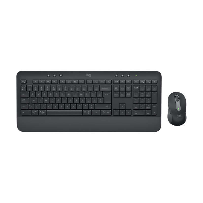 Logitech Signature MK650 Combo For Business tastiera Mouse incluso Ufficio Bluetooth QWERTY Inglese britannico Grafite