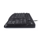 Logitech Keyboard K120 for Business tastiera Universale USB Slovacco Nero