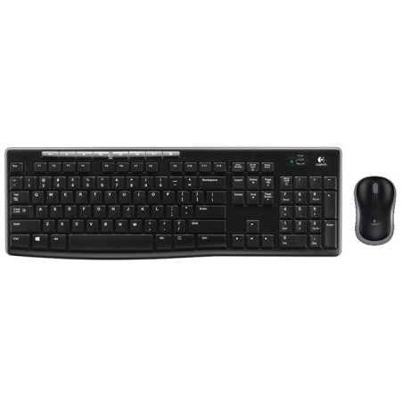 Logitech Wireless Combo MK270 tastiera Mouse incluso Universale RF Wireless QWERTZ Ungherese Nero