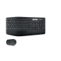 Logitech MK850 Performance tastiera Mouse incluso Universale RF senza fili + Bluetooth AZERTY Francese Nero