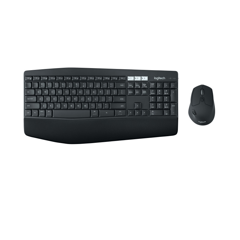 Logitech MK850 Performance tastiera Mouse incluso Universale RF senza fili + Bluetooth QWERTY Inglese US Nero