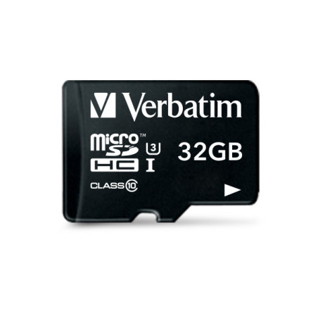 Verbatim Pro 32 GB MicroSDHC UHS Classe 10