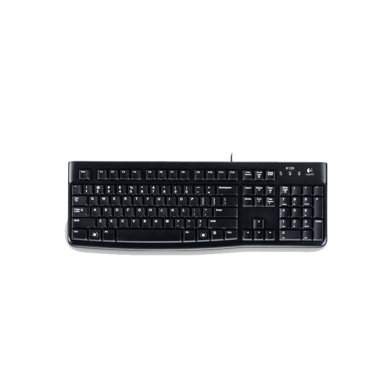 Logitech Keyboard K120 for Business tastiera Universale USB QWERTZ Ungherese Nero