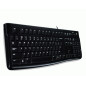 Logitech K120 Corded Keyboard tastiera USB QWERTZ Ungherese Nero