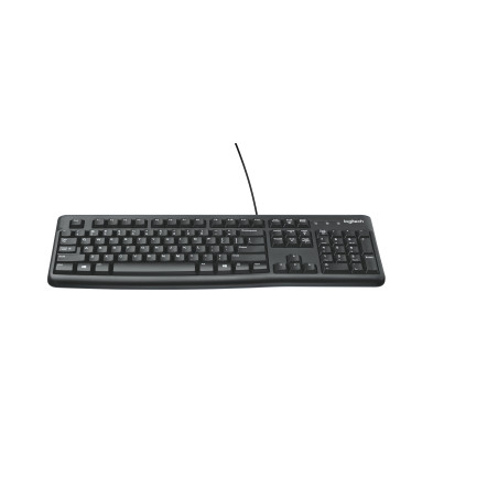 Logitech Keyboard K120 for Business tastiera Ufficio USB QWERTY US International Nero