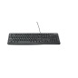 Logitech Keyboard K120 for Business tastiera Ufficio USB QWERTY US International Nero