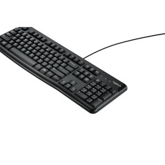 Logitech Keyboard K120 for Business tastiera Ufficio USB QWERTY US International Nero