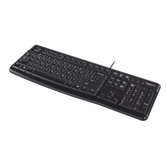 Logitech Keyboard K120 for Business tastiera Ufficio USB QWERTY US International Nero