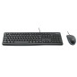 Logitech Desktop MK120 tastiera Mouse incluso Ufficio USB AZERTY Belga Nero