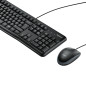 Logitech Desktop MK120 tastiera Mouse incluso Ufficio USB AZERTY Belga Nero