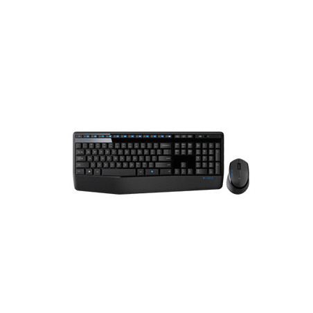 Logitech Wireless Combo MK345 tastiera Mouse incluso Universale USB QWERTY US International Nero