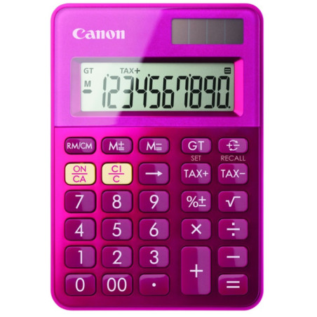 Canon LS-100K calcolatrice Desktop Calcolatrice di base Rosa