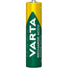 Varta Recharge Accu Phone AAA 800 mAh Blister da 2 (Batteria NiMH Accu, Micro, ricaricabile)