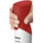 Bosch MSM64010 Frullatore a immersione ErgoMixx 450 W Bianco, Rosso