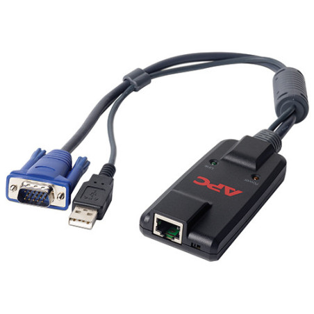 APC KVM-USB cavo per tastiera, video e mouse Nero