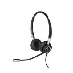 Jabra Biz 2400 II QD Duo UNC Auricolare Cablato A Padiglione Ufficio Nero, Argento