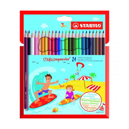 STABILO Aquacolor Multicolore 24 pz