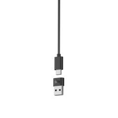 Logitech Zone Auricolare Cablato In-ear Ufficio USB tipo-C Grafite