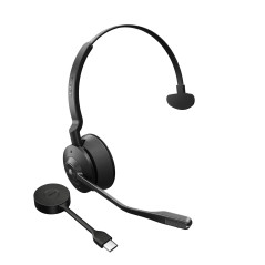 Jabra 9553-470-111 cuffia e auricolare Wireless A Padiglione Ufficio Nero, Titanio