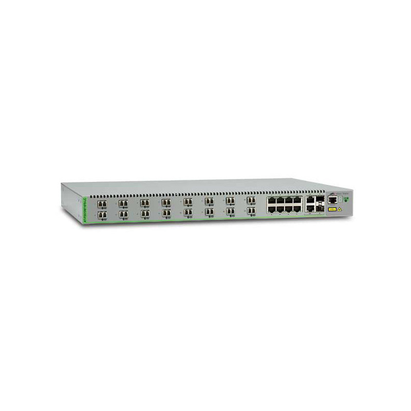 Allied Telesis AT-FS970M/16F8-LC-50 switch di rete Fast Ethernet (10/100) Grigio