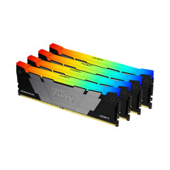 Kingston Technology FURY 128GB 3200MT s DDR4 CL16 DIMM (Kit da 4) Renegade RGB