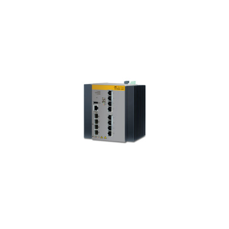 Allied Telesis AT-IE300-12GT-80 Gestito L3 Gigabit Ethernet (10 100 1000) Nero, Grigio